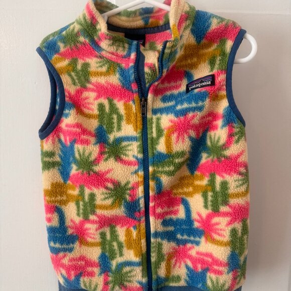 Patagonia Baby Synchilla Fleece Vest 4T - Picture 1 of 4